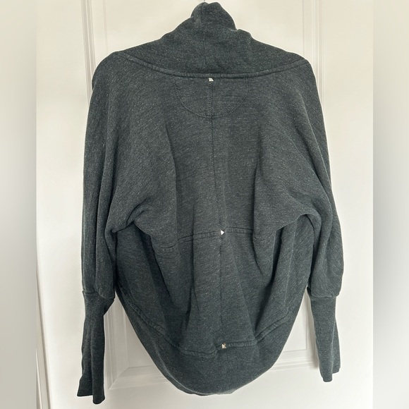 ARITZIA Wilfred Diderot sweater cardigan size XS dark grey - Picture 3 of 4